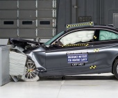 2015 BMW 2-Series IIHS Frontal Impact Crash Test Picture